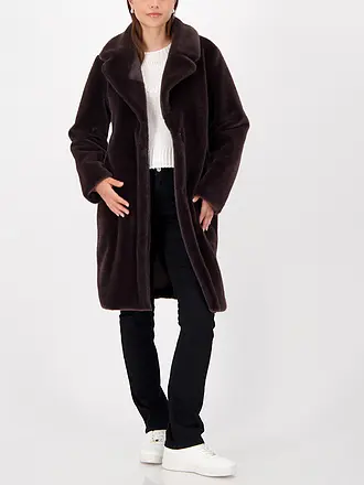 MONARI | Manteau aspect fourrure | 